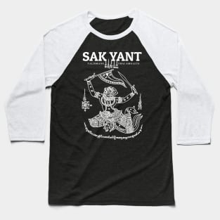 Vintage Muay Thai Sak Yant Hanuman Baseball T-Shirt